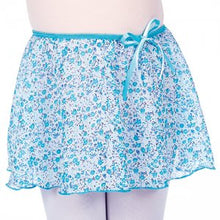 Load image into Gallery viewer, Girls Ditsy Flower Turquoise Pull On Skirt