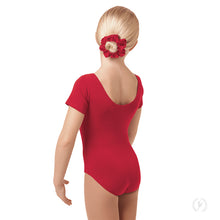 Load image into Gallery viewer, Girls Short Sleeve Cotton Leotard (Variety of Colors)