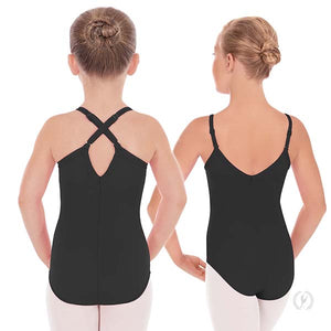 Girls Cotton Ajustable Camisole Leotard (Variety of Colors)