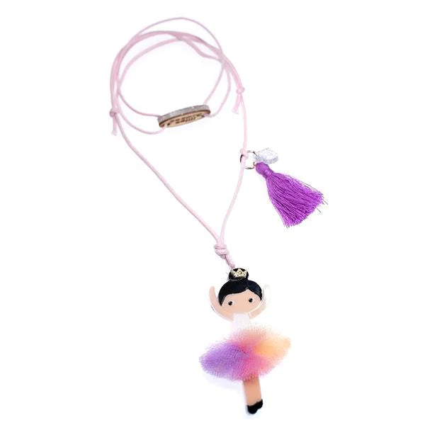 Ballerina Rainbow Tutu Necklace