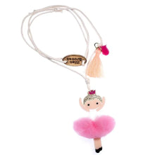 Load image into Gallery viewer, Ballerina Grace Pink Tutu Necklace
