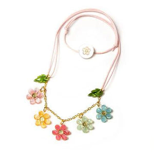 Colorful Flower Necklace