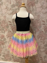 Load image into Gallery viewer, Girls Pink Star Rainbow Tutu
