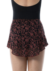 Adult Darling Sangria Pull on High Low Skirt