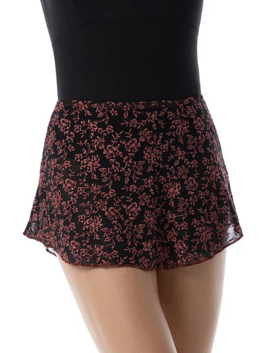 Adult Darling Sangria Pull on High Low Skirt