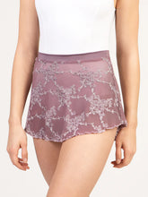 Load image into Gallery viewer, Adult Purple Soiree Pull-on High Low Mesh Skirt
