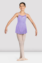 Load image into Gallery viewer, Girls Lilac Glow Girl Camisole Skirted Leotard
