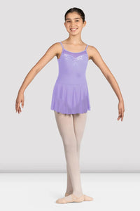 Girls Lilac Glow Girl Camisole Skirted Leotard