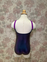 Load image into Gallery viewer, Girls Black Sparkle Leotard
