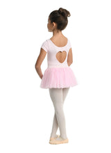 Load image into Gallery viewer, Kids Penny Pink Cap Sleeve Heart Dress
