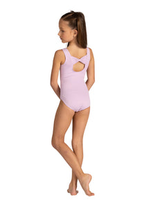 Child Journee Lavender Bow Back Leotard