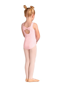 Child Journee Pink Bow Back Leotard