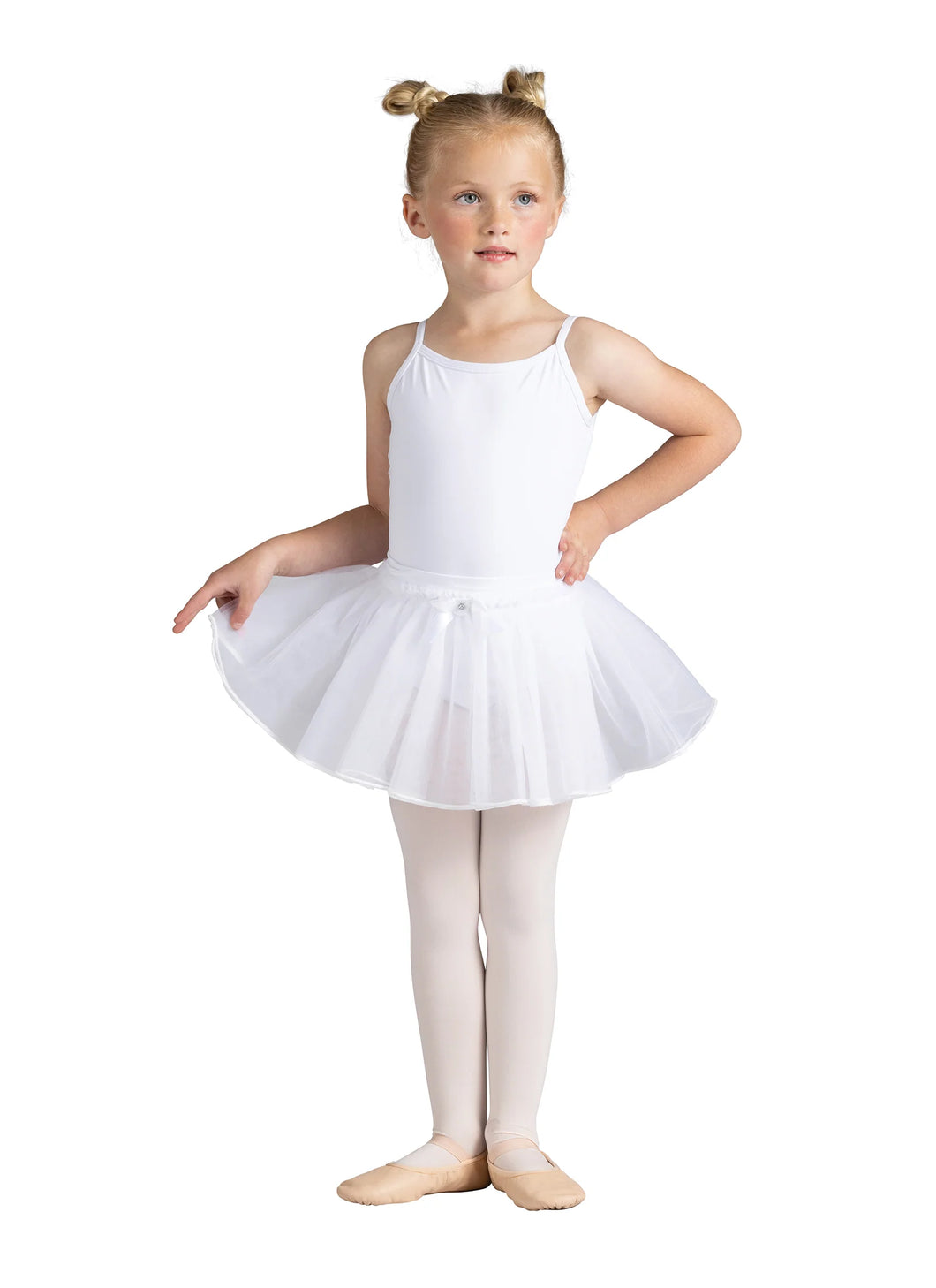 Kids Poppy Skirt White