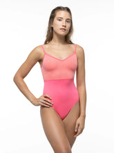 Load image into Gallery viewer, Adult Ocean Drive Coral V Front Camisole Leotard

