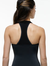 Load image into Gallery viewer, Adult Ocean Drive Black Racerback Halter Leotard
