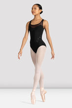 Load image into Gallery viewer, Ladies Azalea Floral Mesh Back Leotard
