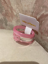Load image into Gallery viewer, Bow Fancy Satin Pink Bangles Set

