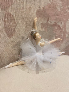 White Ballerina Ornament