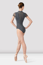 Load image into Gallery viewer, Ladies Graphite Ffion Zip Front Leotard
