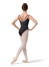 Load image into Gallery viewer, Ladies Black Zephyr Camisole Leotard
