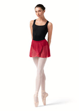 Load image into Gallery viewer, Ladies Cherry Zoe Floral Mesh Skirt
