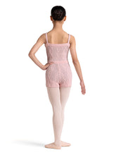 Load image into Gallery viewer, Girls Candy Pink Ember Knit Unitard
