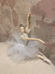 White Ballerina Ornament