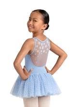 Load image into Gallery viewer, Girls Blue Kaleidoscope Tank Tutu Dress
