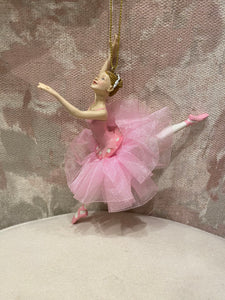 Ballerina Ornament With Pink Tutu