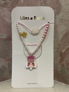 Nutcracker Pink Necklace