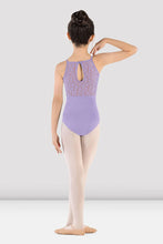 Load image into Gallery viewer, Girls Lilac Majesty Halterneck Leotard
