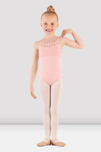 Load image into Gallery viewer, Girls Pink Majesty Camisole Leotard
