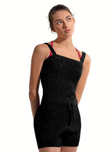 Load image into Gallery viewer, Ladies Black Celyn Knit Unitard
