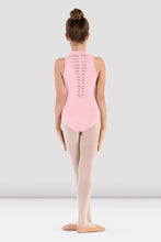 Load image into Gallery viewer, Girls Rosey Zip Front Leotard- Candy Pink
