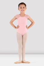 Load image into Gallery viewer, Girls Pink Rafie Mesh Back Leotard
