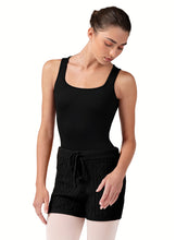 Load image into Gallery viewer, Ladies Black Lutina Knit Short
