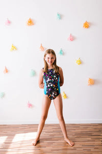 Girls Unicorn Forever Perfect Fit Gymnastics Leotard