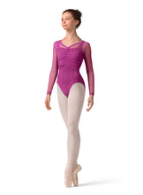 Load image into Gallery viewer, Ladies Magenta Zephyr Long Sleeve Top
