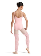 Load image into Gallery viewer, Girls Candy Pink Alba Knit Leg Warmers
