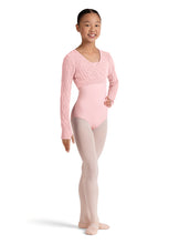 Load image into Gallery viewer, Girls Candy Pink Yalda Long Sleeve Wrap Top
