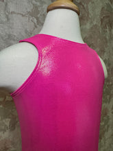 Load image into Gallery viewer, Girls Dazzling Gleam Pink Sparkle Leotard
