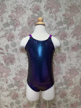 Load image into Gallery viewer, Girls Black Sparkle Leotard
