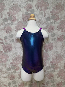 Girls Black Sparkle Leotard