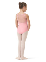 Load image into Gallery viewer, Girls Maia Pink Camisole Leotard
