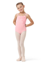 Load image into Gallery viewer, Girls Maia Pink Camisole Leotard
