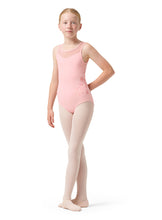 Load image into Gallery viewer, Girls Hannah Pink Tank Leotard
