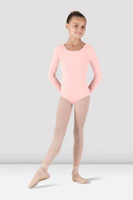 Load image into Gallery viewer, Girls Petite Long Sleeve Round Neck Leotard
