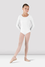 Load image into Gallery viewer, Girls Petite Long Sleeve Round Neck Leotard
