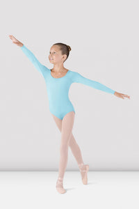 Girls Meglio Long Sleeve Leotard (Variety of Colors)