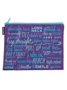 My Teacher Says Kiss & Make-Up Bag